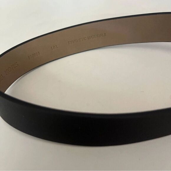 MICHAEL KORS WOMENS LOGO JACQUARD BELT BAG BLACKLT CREAMSILVER - Picture 11 of 14